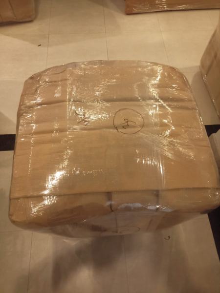 Round table-top wrapped – packers and movers in Lucknow
